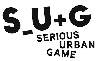 S_U+G SERIOUS URBAN GAME logo