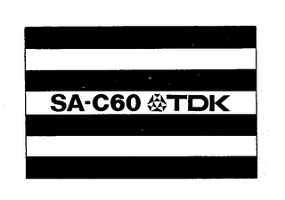 SA-C60 TDK logo