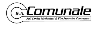 S.A. COMUNALE FULL SERVICE MECHANICAL & FIRE PROTECTION CONTRACTORS logo