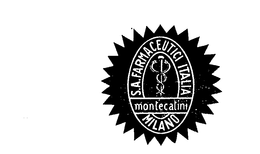 S.A. FARMACEUTICI ITALIA MONTECATINI MILANO logo