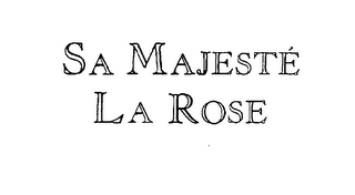 SA MAJESTE LA ROSE logo