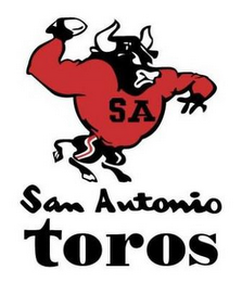 SA SAN ANTONIO TOROS logo