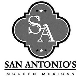 SA SAN ANTONIO'S MODERN MEXICAN logo