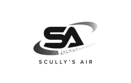 SA SCULLY'S AIR logo