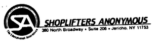 SA SHOPLIFTERS ANONYMOUS THE EDUCATIONAL ALTERNATIVE logo