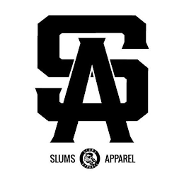 SA SLUMS APPAREL SLUMS APPAREL logo