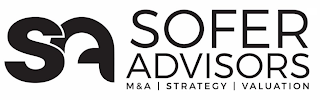 SA SOFER ADVISORS M&A STRATEGY VALUATION logo