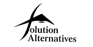 SA SOLUTION ALTERNATIVES logo