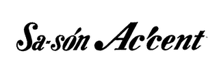 SA-SON AC'CENT logo