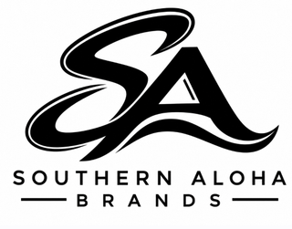 SA SOUTHERN ALOHA BRANDS logo
