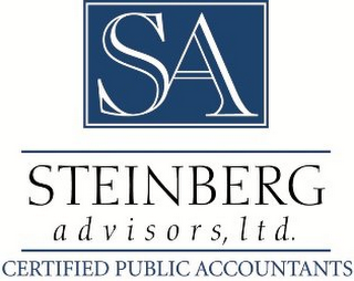 SA STEINBERG ADVISORS, LTD. CERTIFIED PUBLIC ACCOUNTANTS logo