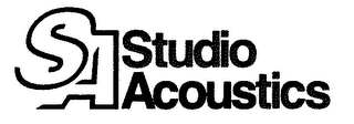 SA STUDIO ACOUSTICS logo