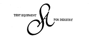 SA TEST EQUIPMENT FOR INDUSTRY logo