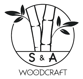 S&A WOODCRAFT logo
