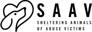 SAAV SHELTERING ANIMALS OF ABUSE VICTIMS logo