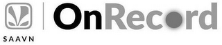 SAAVN ONRECORD logo