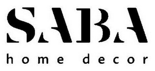 SABA HOME DECOR logo