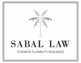 SABAL LAW STRENGTH FLEXIBILITY RESILIENCE logo