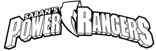 SABAN'S POWER RANGERS logo