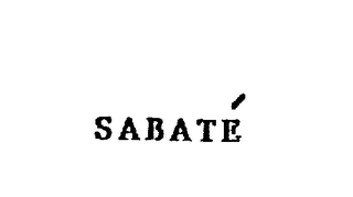 SABATE logo
