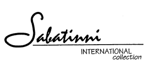 SABATINNI INTERNATIONAL COLLECTION logo