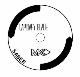SABER LAPIDARY BLADE MK logo