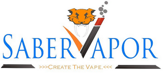 SABER VAPOR CREATE THE VAPE logo