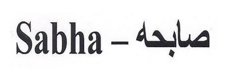 SABHA - logo