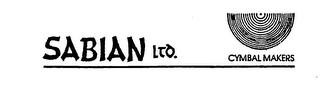 SABIAN LTD. CYMBAL MAKERS logo