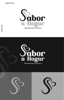 SABOR A HOGAR ·DOMINICAN FLAVOR· logo