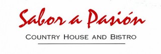 SABOR A PASIÓN COUNTRY HOUSE AND BISTRO logo