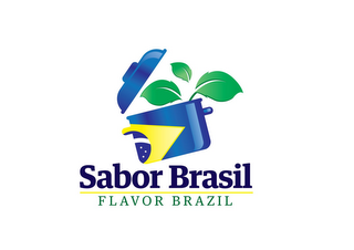 SABOR BRASIL FLAVOR BRAZIL logo
