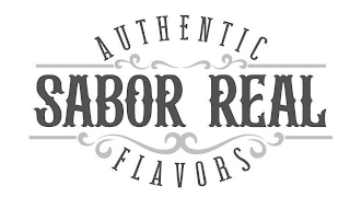SABOR REAL AUTHENTIC FLAVORS logo