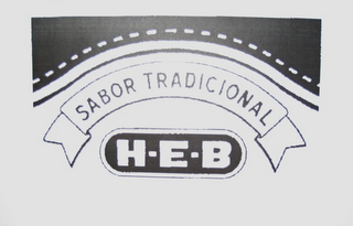 SABOR TRADICIONAL H-E-B logo