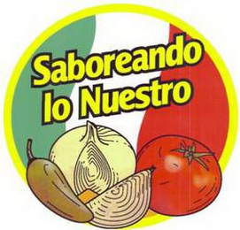 SABOREANDO LO NUESTRO logo