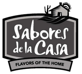 SABORES DE LA CASA FLAVORS OF THE HOME logo