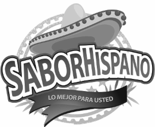 SABORHISPANO LO MEJOR PARA USTED logo