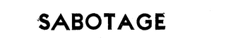 SABOTAGE logo