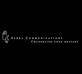 SABRA COMMUNICATIONS CHANNELING YOUR MESSAGE logo