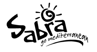 SABRA GO MEDITERRANEAN logo