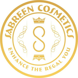SABREEN COSMETICS ENHANCE THE REGAL YOU logo
