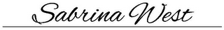 SABRINA WEST logo