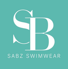 SABZ SWIMWEAR SB logo