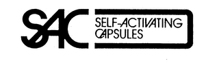SAC SELF-ACTIVATING CAPSULES logo
