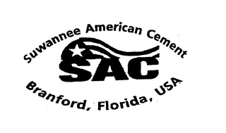 SAC SUWANNEE AMERICAN CEMENT BRANDORD, FLORIDA, USA logo