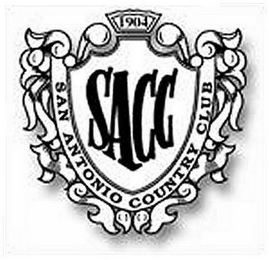 SACC SAN ANTONIO COUNTRY CLUB 1904 logo