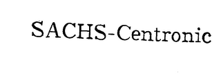 SACHS-CENTRONIC logo