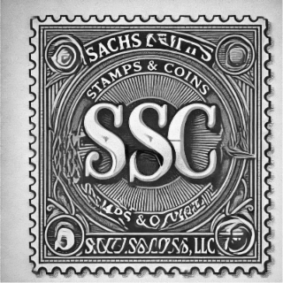 SACHS STAMPS & COINS, LLC SSC logo