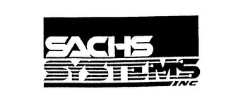 SACHS SYSTEMS INC logo