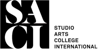 SACI STUDIO ARTS COLLEGE INTERNATIONAL logo
